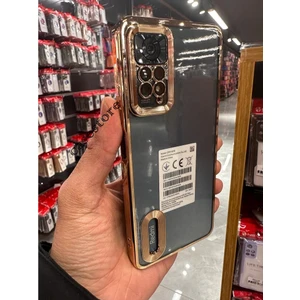 M.TK Moveteck Xiaomi Redmi Note 11 Pro Kılıf Alt Kamera Mercek Korumalı Parlak Renkli Logo Görünür Kapak