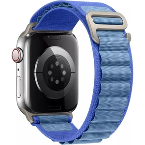 Apple Watch Uyumlu 42MM 44MM 45 mm 49MM Kordon 1/2/3/4/5/6/se/7/8/ Watch Ultra Alpine Loop Kordon Mavi