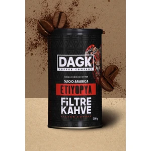 Etiyopya Filtre Kahve 200 gr Teneke (Öğütülmüş)