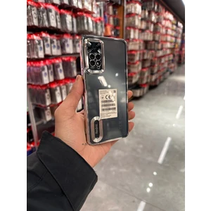 M.TK Moveteck Xiaomi Redmi Note 11 Pro Kılıf Alt Kamera Mercek Korumalı Parlak Renkli Logo Görünür Kapak