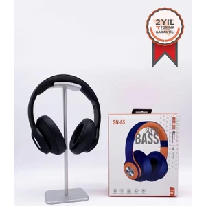 Sn-85 Kablosuz Kulaklık Bluetooth 5.1 Siyah