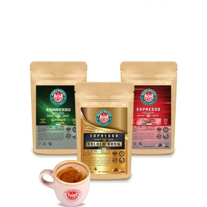 Limanlar Serisi ( Golden Horn, Venezia, Genova )  Espresso Kahve Blend Tanışma Seti 100GR X3 Paket