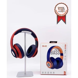 Sn-85 Kablosuz Kulaklık Bluetooth 5.1 Kırmızımavi