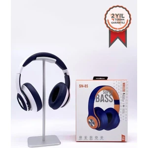 Sn-85 Kablosuz Kulaklık Bluetooth 5.1 Silverblue