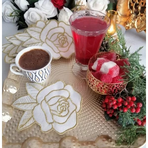 Lady Rio Kahve Yanı Peçete Kokteyl Sunum Peçetesi (6 Adet)