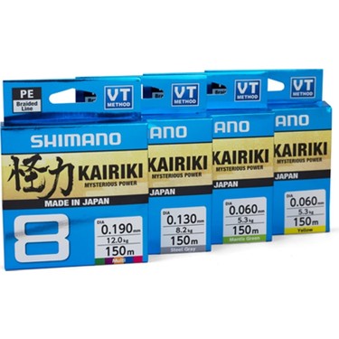 Shimano Kairiki 8B Mantis Green 150m İp Misina Fiyatı