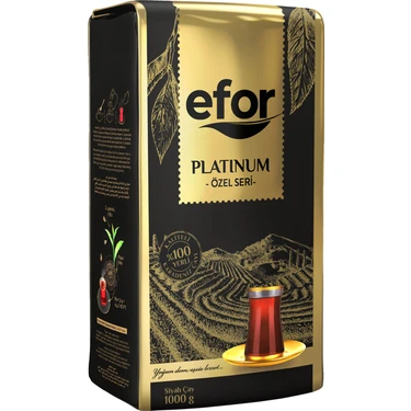 Efor Platinum Özel Seri Dökme Siyah Çay -