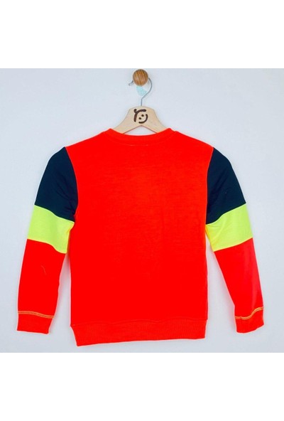 Mackays Erkek Çocuk Sweat Shirt Baskılı Nar Çiçeği10