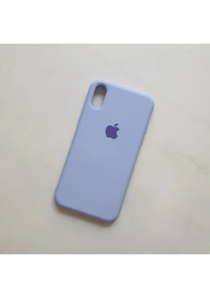 Iphone Xr Uyumlu Logolu Içi Kadife Lansman Silikon Kılıf