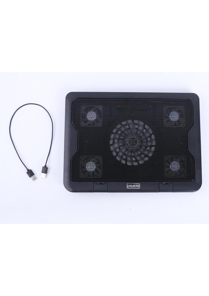 12 "17" Oyun Defterleri Için 5 Sessiz Fan ile Dizüstü Bilgisayar Soğutma Pedi Soğutucu indirimleri