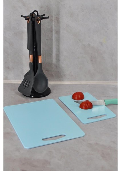 Kesme Tahtası Plastik 2'li Mavi fiyatları