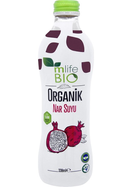 Organik Nar Suyu 330 ml