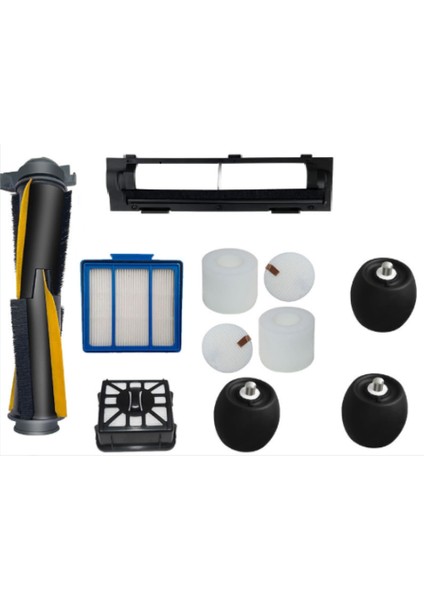 Iq RV1001AE RV101 Robot Vakum Yedek Yedek Ana Yan Fırça Hepa Filtre Paspas Bez Pamuk Filtre Fırça Tarafı
