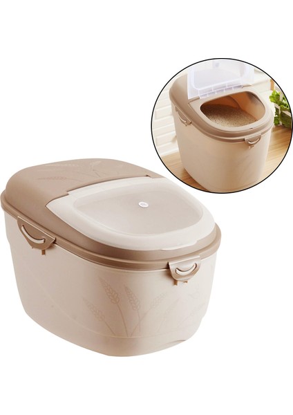 10 kg. Pirinç Saklama Mutfak Kuru Meyveler Hava Geçirmez Saklama Kabı (Yurt Dışından) indirimleri