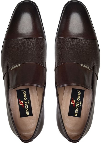 Kahverengi Günlük Loafer Erkek Ayakkabı -10797- modelleri