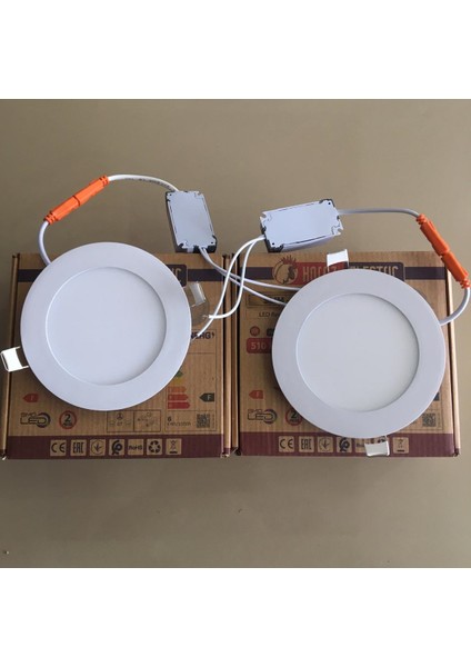 6W LED Panel Beyaz (10 Adet)