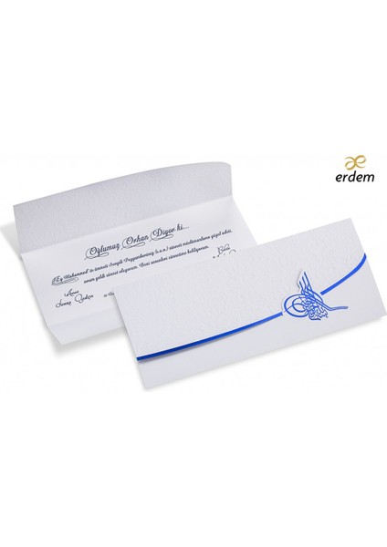 Erdem Sünnet Davetiye 80962