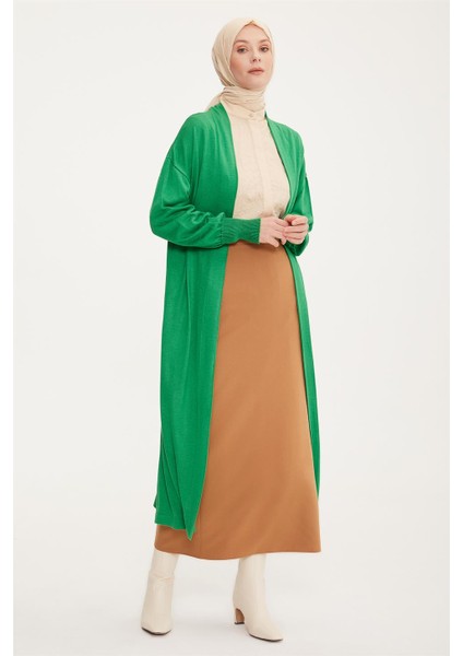 Hırka 22KD4245 Çimen Yeşili