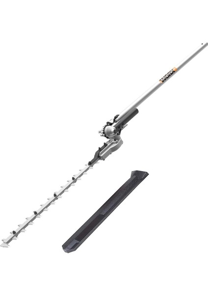 WA0220 WG186E.1 ile Uyumlu 43CM Teleskobik Uzatmalı Açı Ayarlı Çit Budama Başlığı