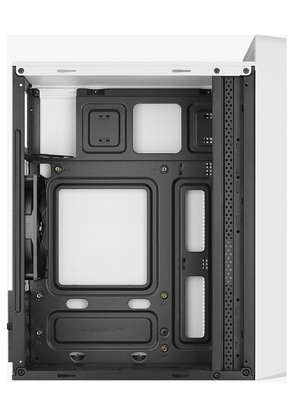 CS-109W 500W Tam Mesh Ön Panel, Micro Atx / Mini Itx Beyaz Oyuncu Kasası (AE-CS109W500)