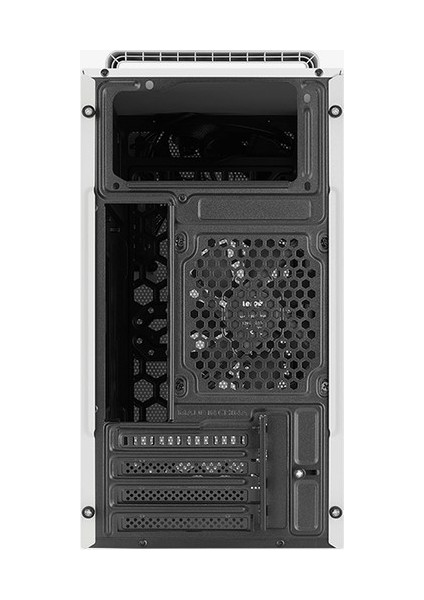 CS-109W 500W Tam Mesh Ön Panel, Micro Atx / Mini Itx Beyaz Oyuncu Kasası (AE-CS109W500)