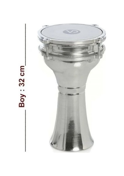 102 Alüminyum 2 No Düz Darbuka