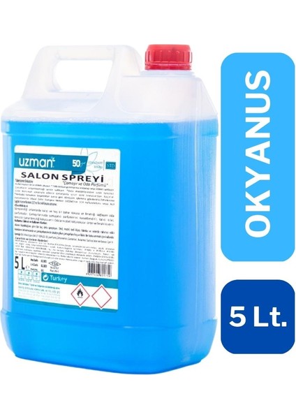 Oda ve Çamaşır Parfümü 5 Litre - Okyanus