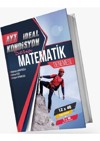 Ideal Yayınları AYT Matematik Kondisyon 12 x 40 Denemesi