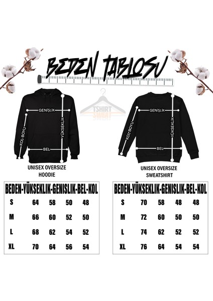 Unisex Oversize Sweatshirt Los Angeles Baskılı