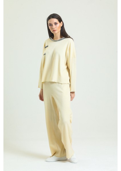 Fitilli Desenli Pijama Takımı fiyatları