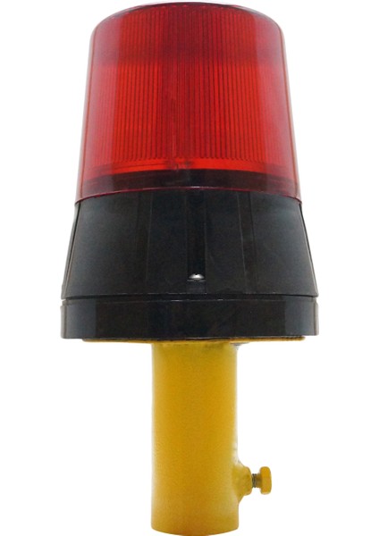 Ø110 Xenon Çakar Buzzer Ikaz Lamba Ms 844 Kırmızı 220VAC