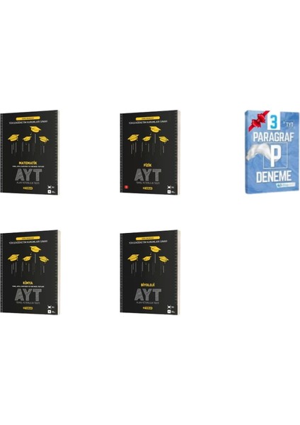 AYT Matematik Fizik Biyoloji Kimya Soru Bankası