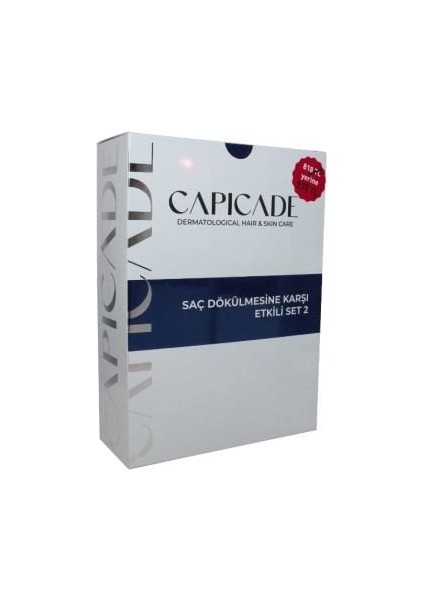 Capicadesaç Dökülmesine Karşı Etkili Set2 (Biotin Tablet+Losyon+Şampuan)