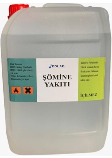 5 Lt Bioethanol Şömine Yakıtı Kokusuz