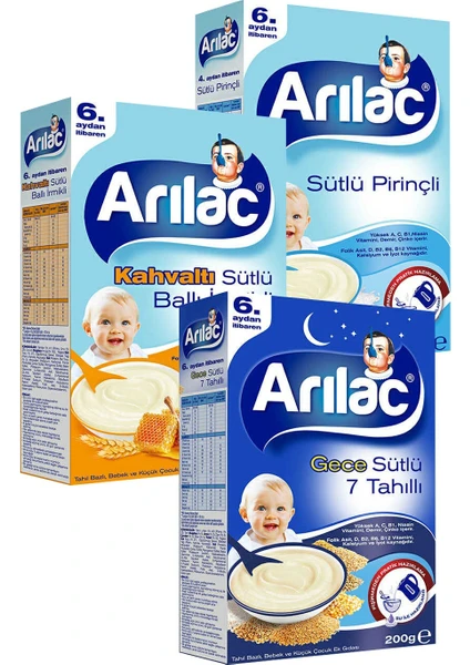 Karışık Sütlü Kaşık Maması Avantaj Paket