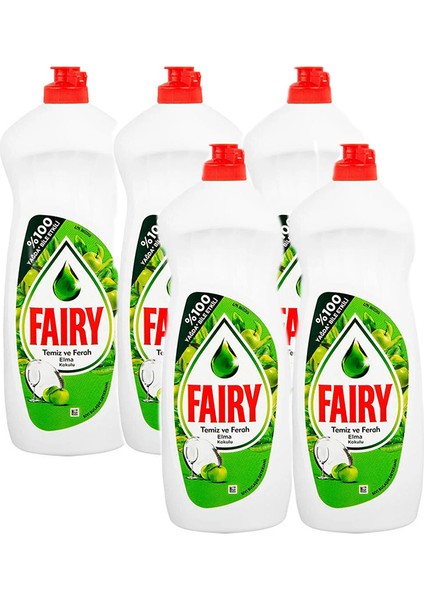Bulaşık Deterjanı Elma 650 ml 5 Adet