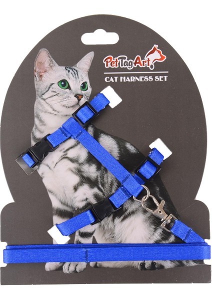 Pettagart Kedi Göğüs Tasma Seti