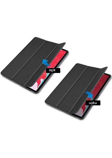 Apple Ipad 10. Nesil 10.9 2022 A2696 A2757 A2777 Smart Koruyucu Kapak Katlanabilir Tablet Kılıfı