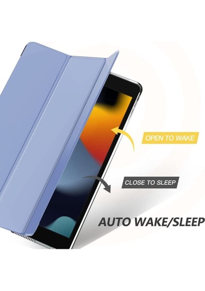 Ipad 8. ve 9. Nesil 2020 /2021 10.2 Inç Tablet Uyumlu Flip Smart Standlı Akıllı Smart Cover Kılıf