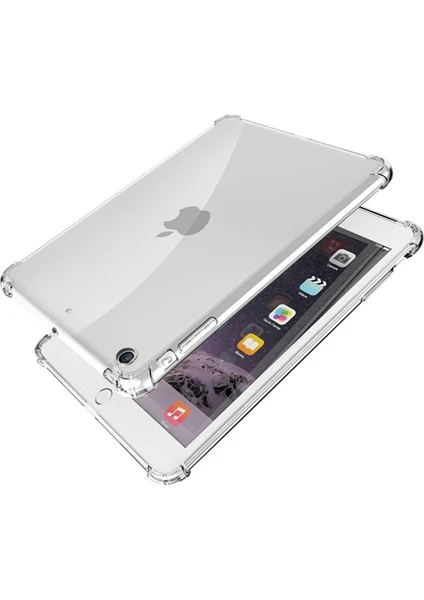 Nezih Case Ipad Air 1 Air 2 /5. Nesil-6.nesil /pro 9.7" Darbelere Dayanıklı Köşe Korumalı Şeffaf Kapak Kılıf