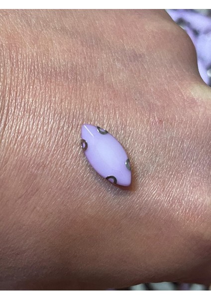1 cm 3 mm Mor Kasalı Dikme Damla Taş Boncuk 50 Adet fiyatları