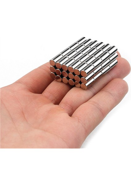 Neodyum Mıknatıs Silindir D5x10 mm (10'lu Paket) modelleri