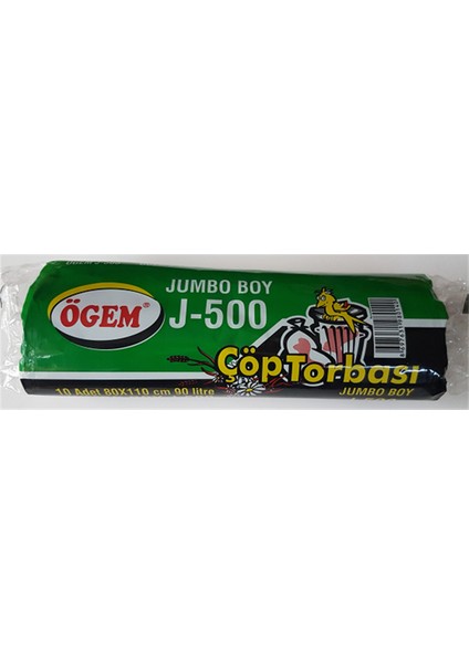 Çöp Torbası Ağır Hizmet J-500 5 Adet