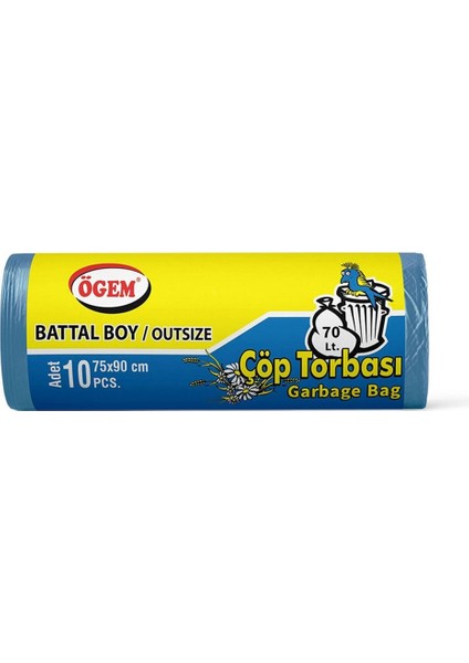 Çöp Torbası Battal Boy 5 Adet