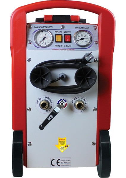 Prof-02 Plus Çift Yönlü Isıtıcılı Petek Temizleme Makinesi (Pirinç Vanalı)