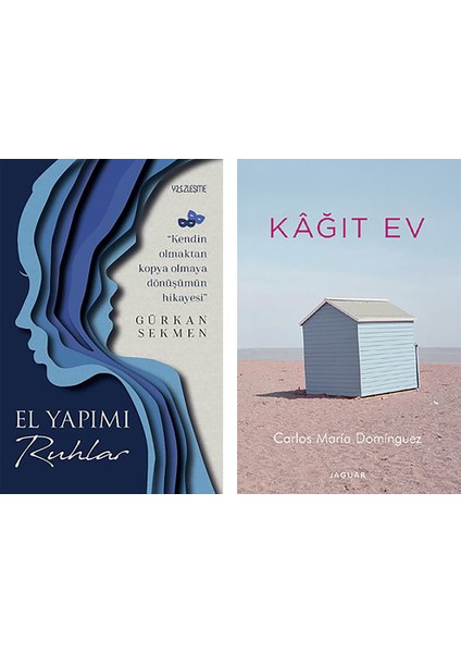 El Yapımı Ruhlar Kağıt Ev (2 Kitap Set) - Carlos Maria Dominguez