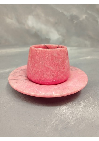 Renkli Mermer Fincan