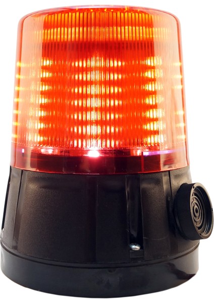 Ø110 Ikaz Lamba LED Multifonksiyon Buzzer Ms 898 Kırmızı 24VDC