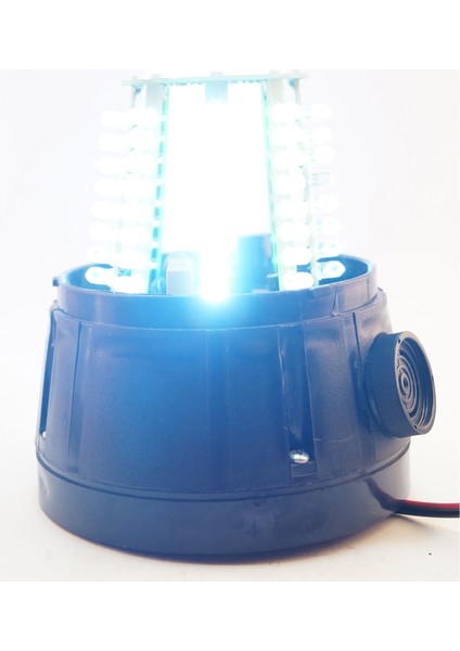 Ø110 Ikaz Lamba LED Multifonksiyon Buzzer Ms 898 Kırmızı 24VDC
