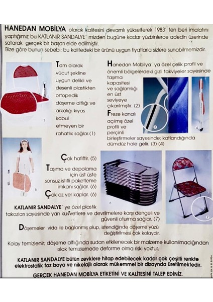 Lapis Katlanır ~ Mutfak Sandalyesi ~ Bahçe Sandalyesi ~ Balkon Sandalyesi ~ Çalışma Odası Sandalyesi indirimleri